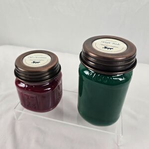 Amish Comfort Candle Soy Handmade Sleigh Ride Old Christmas 16oz & 8oz Mason Jar